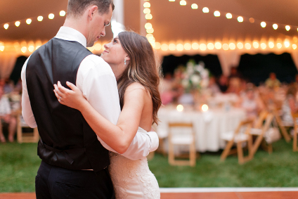 Ouverture de bal à un mariage