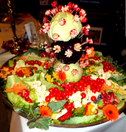 Décoration d'un repas de mariage