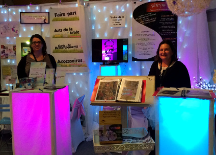 Créer Pour Vous & Senyrêves au salon du mariage de Chalon-sur-Saône