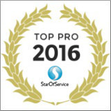 Sonovation a été élu TOP PRO 2016 par StarOfService