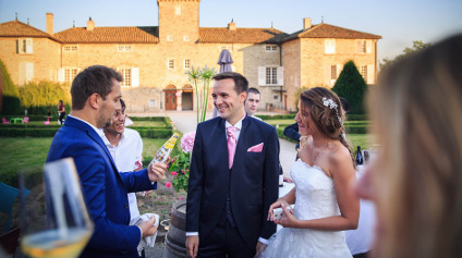 Magicien de mariage dans le Beaujolais